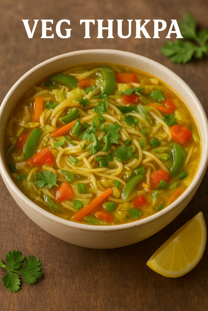 Veg Thukpa: A Warm and Healthy Himalayan Noodle Soup